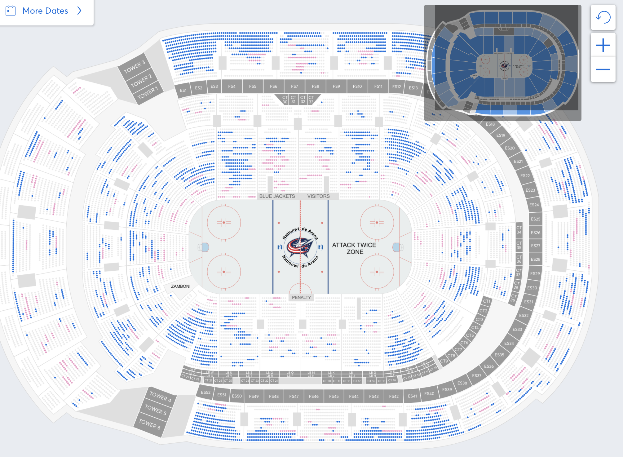 Columbus Blue Jackets Seating Chart With Rows Review Home Decor